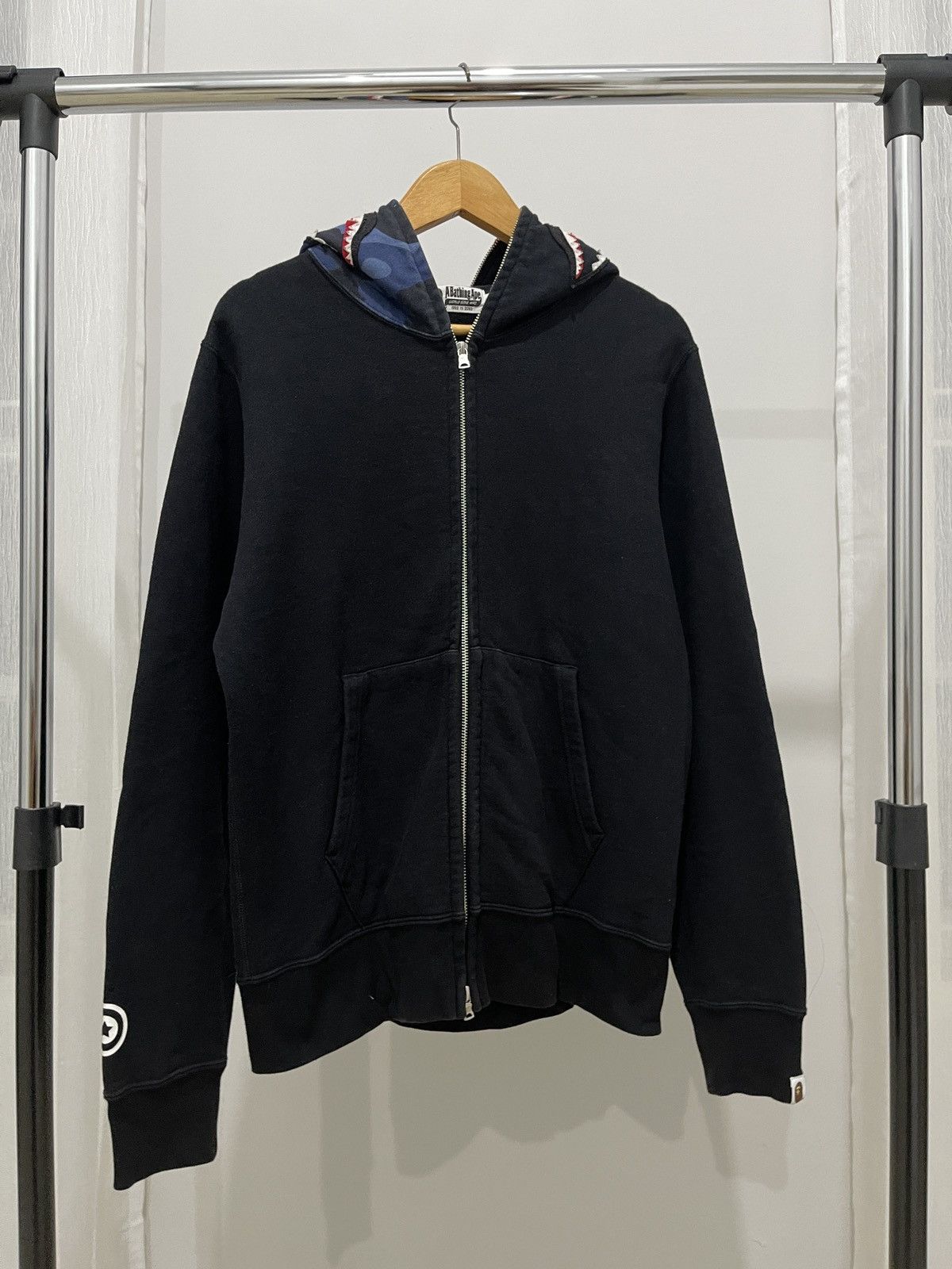 Bape Color Camo Shark Full Zip Hoodie Size US M / EU 48-50 / 2 - 3 Thumbnail