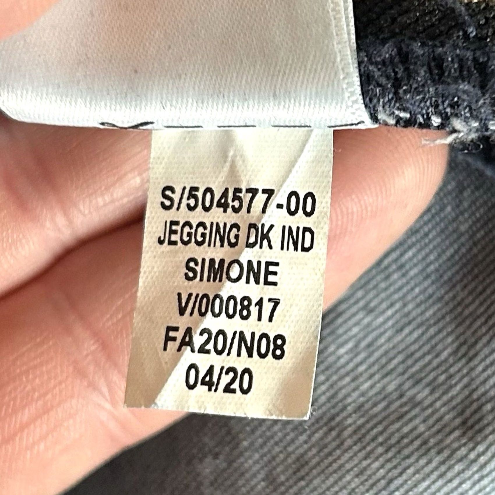 Old Navy Old Navy Rockstar Super Skinny Jeggings Womens 6 Blue Dark Wash Denim Pullover Jeans Skinny City 90s Womens Size M / US 6-8 / IT 42-44 - 6 Thumbnail