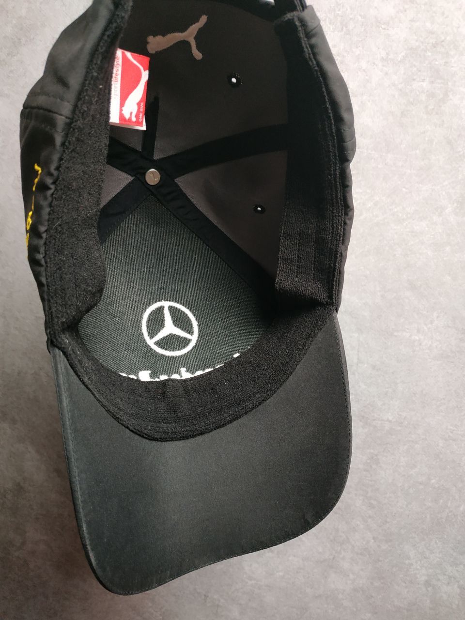 Formula 1 Mercedes-Benz Lewis Hamilton Puma Cap Hat Black Formula 1 Size ONE SIZE - 5 Thumbnail