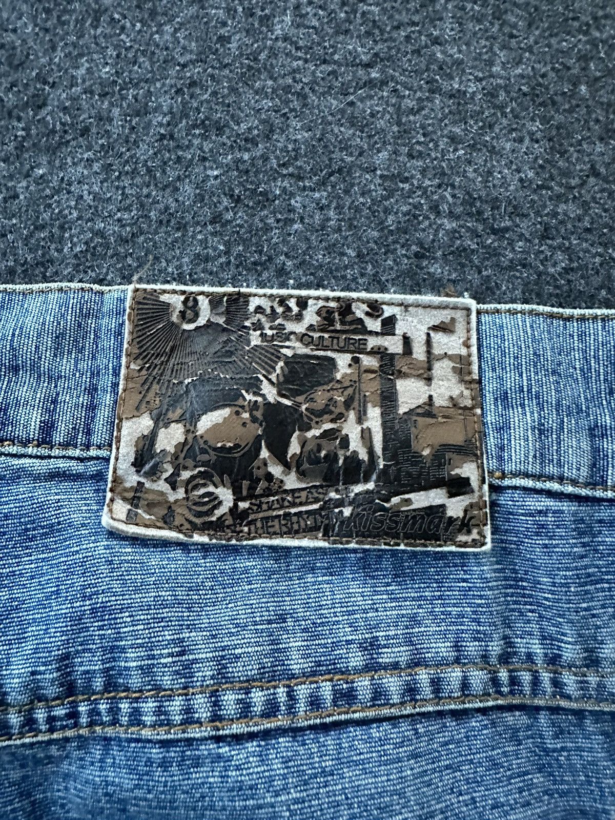 Dogtown × JNCO × Vintage Vintage Kissmark Baggy Loose Denim D233 Size US 34 / EU 50 - 14 Thumbnail