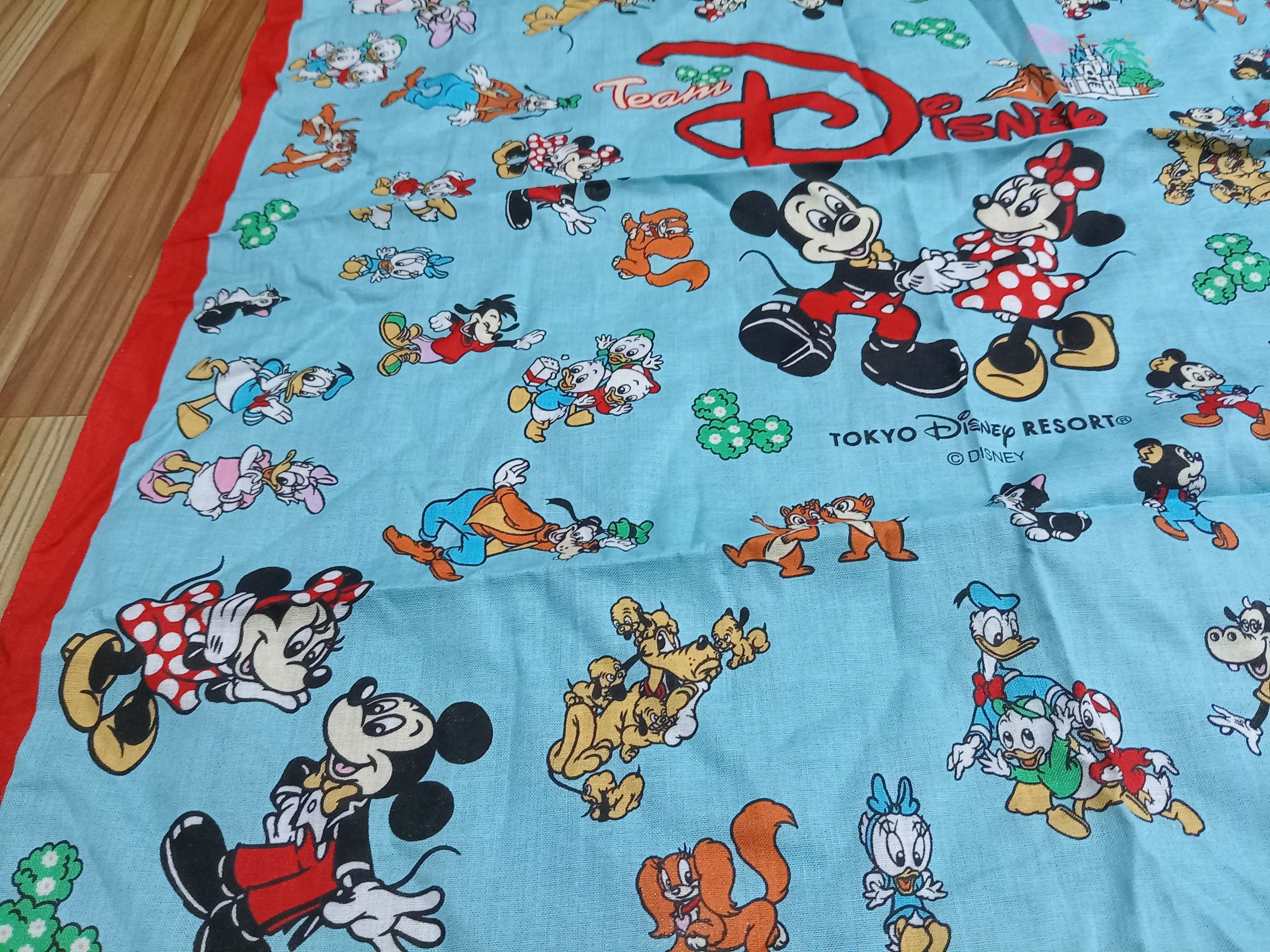 Disney × Vintage Mickey mouse handkerchief bandana Size ONE SIZE - 4 Thumbnail
