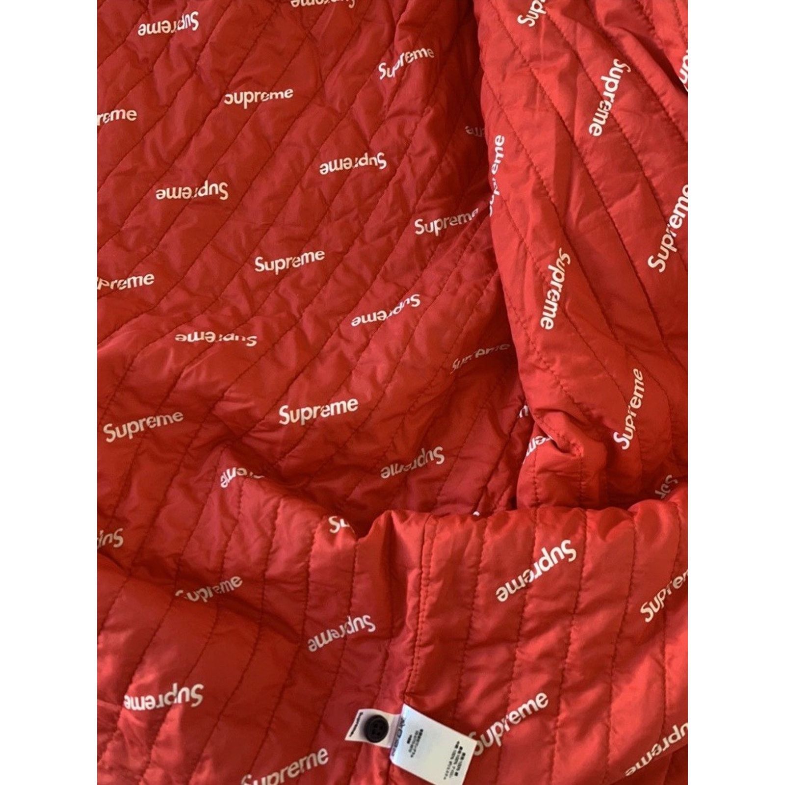 Supreme Supreme Men’s Corduroy M Quilted Blue Shirt w/ Pockets FW17 Size US M / EU 48-50 / 2 - 13 Thumbnail