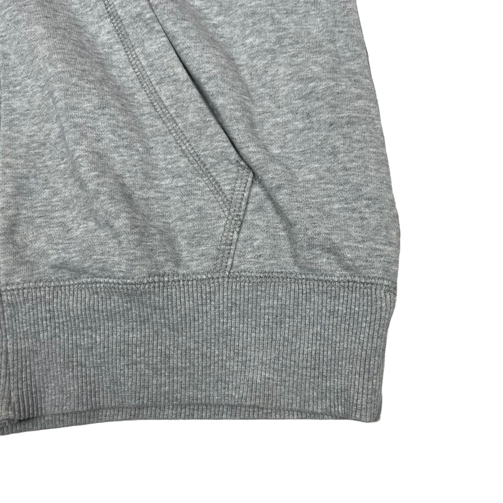 Nike × Vintage Nike Men's Heather Gray Fleece Lined Full Zip Hoodie Medium Size US M / EU 48-50 / 2 - 6 Thumbnail