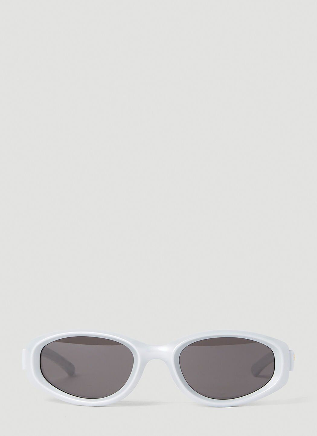 Bottega Veneta Arch Oval Sunglassses Size ONE SIZE - 1 Thumbnail