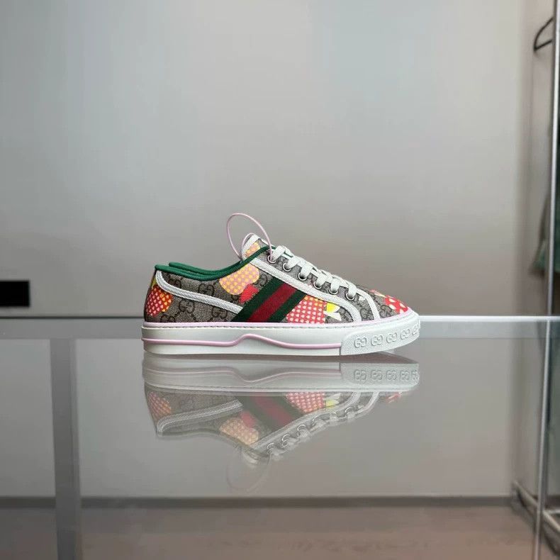 Gucci GUCCI Tennis Sneakers 1977 Limited Edition-2506 Size US 6 / IT 36 - 2 Thumbnail