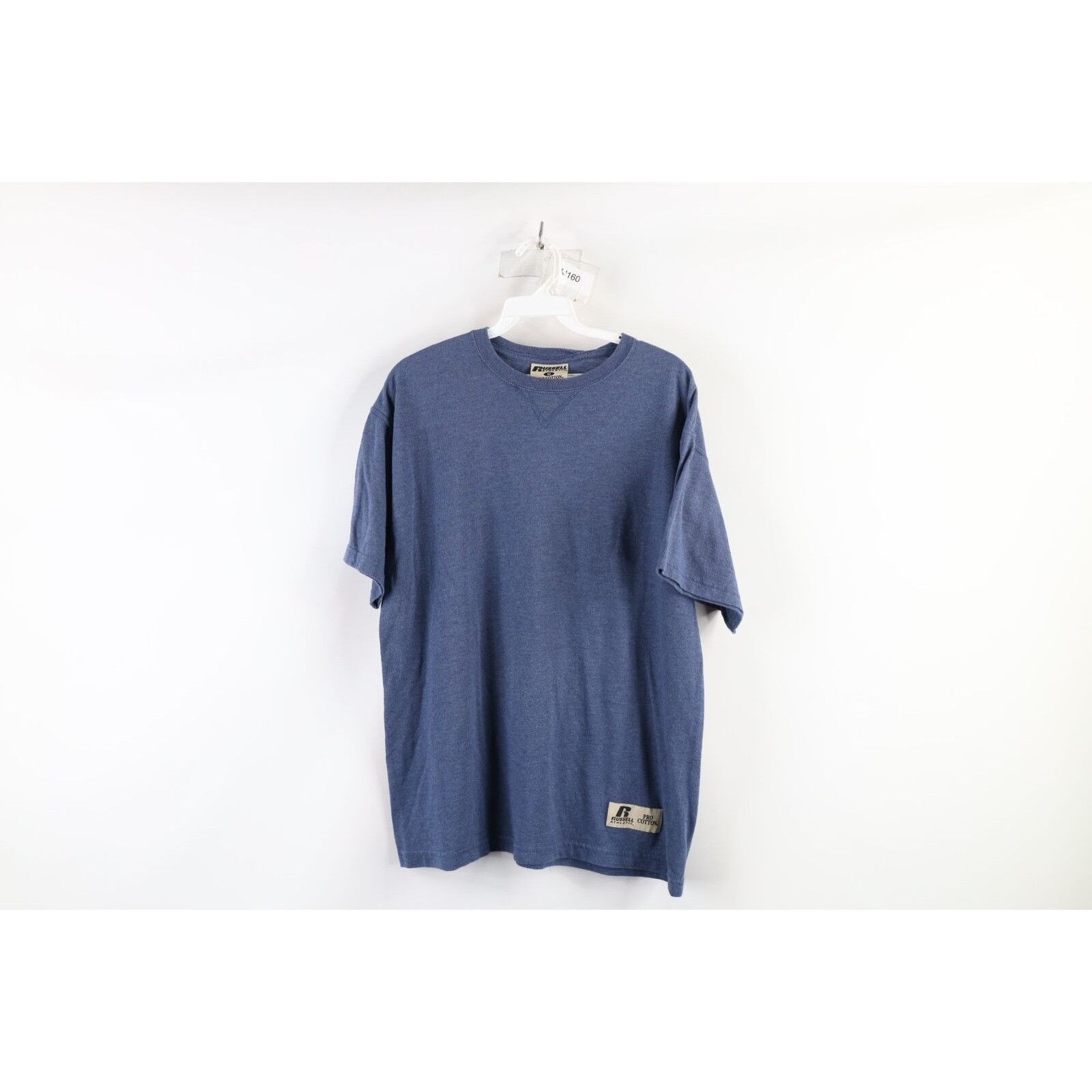 Russell Athletic × Vintage Vintage Russell Athletic Faded Blank T-Shirt Size US M / EU 48-50 / 2 - 1 Thumbnail