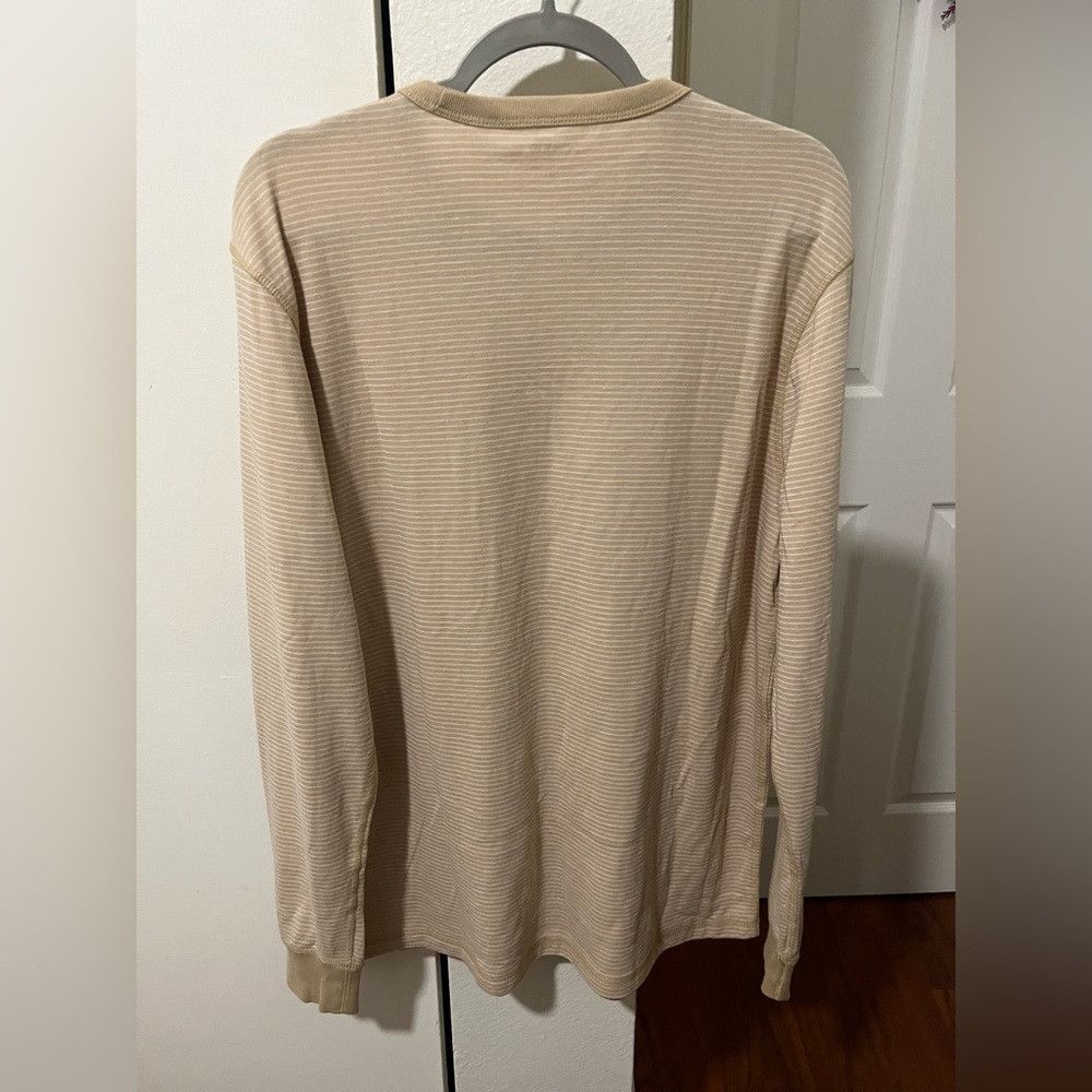 J.Crew NWT Jcrew Mens Long Sleeve Soft Striped Tshirt Large $69.50 Size US L / EU 52-54 / 3 - 6 Thumbnail