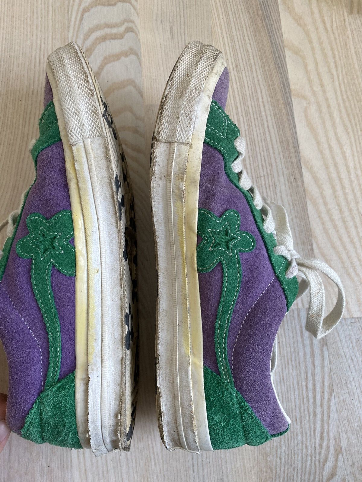 Converse Golf le fleur x converse purple/green Size US 8.5 / EU 41-42 - 5 Thumbnail