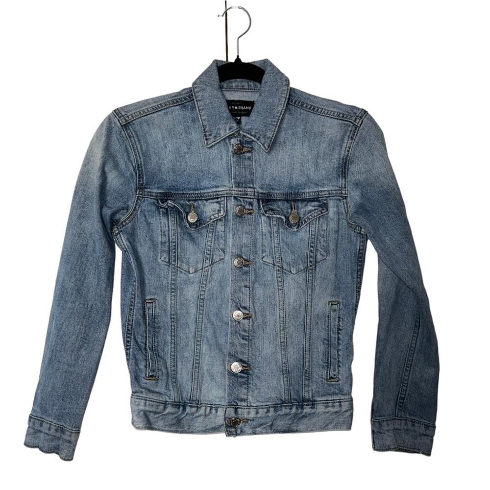 Lucky Brand Lucky Brand l Tomboy Trucker Jacket Light Wash XS Size XS / US 0-2 / IT 36-38 - 2 Thumbnail