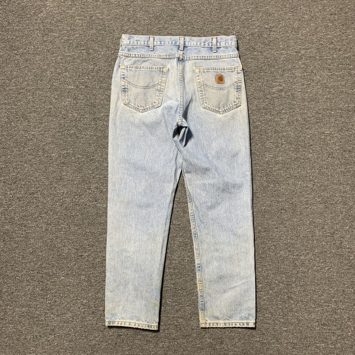 Carhartt Crazy Trashed Vintage Carhartt Jeans Pants Size US 34 / EU 50 - 1 Thumbnail