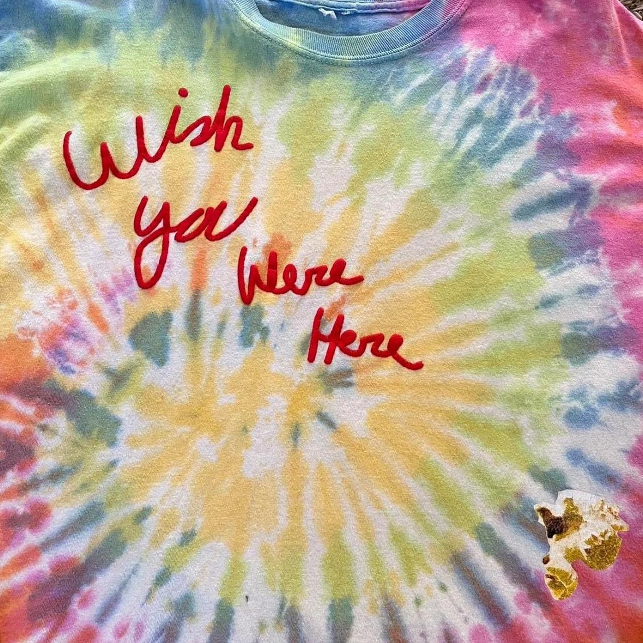 Travis Scott Travis Scott Wish You Were Here Long Sleeve Tye Dye Size US L / EU 52-54 / 3 - 5 Thumbnail