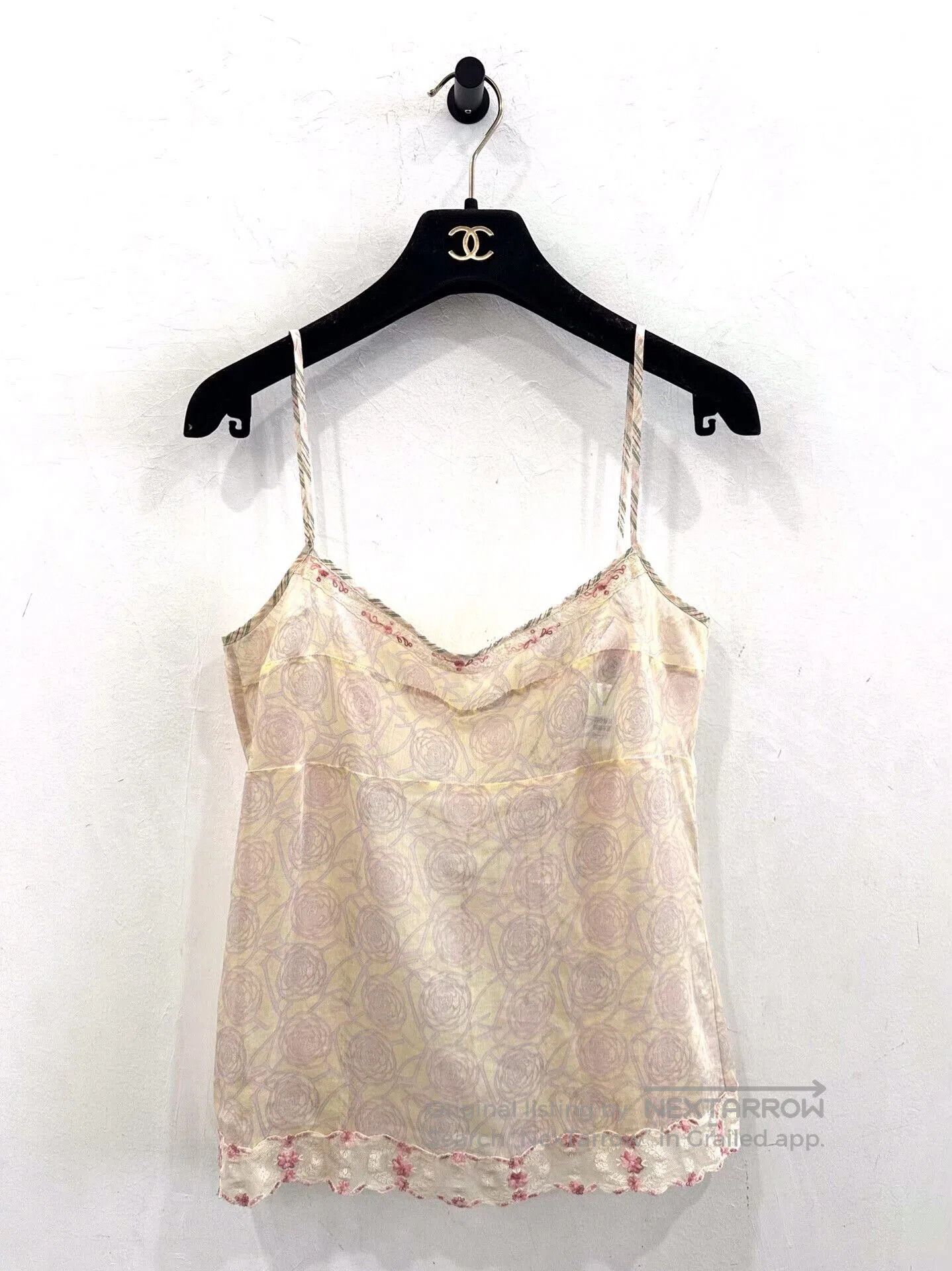 Chanel Chanel Women's Light Yellow Camisole. Size XS / US 0-2 / IT 36-38 - 1 Thumbnail