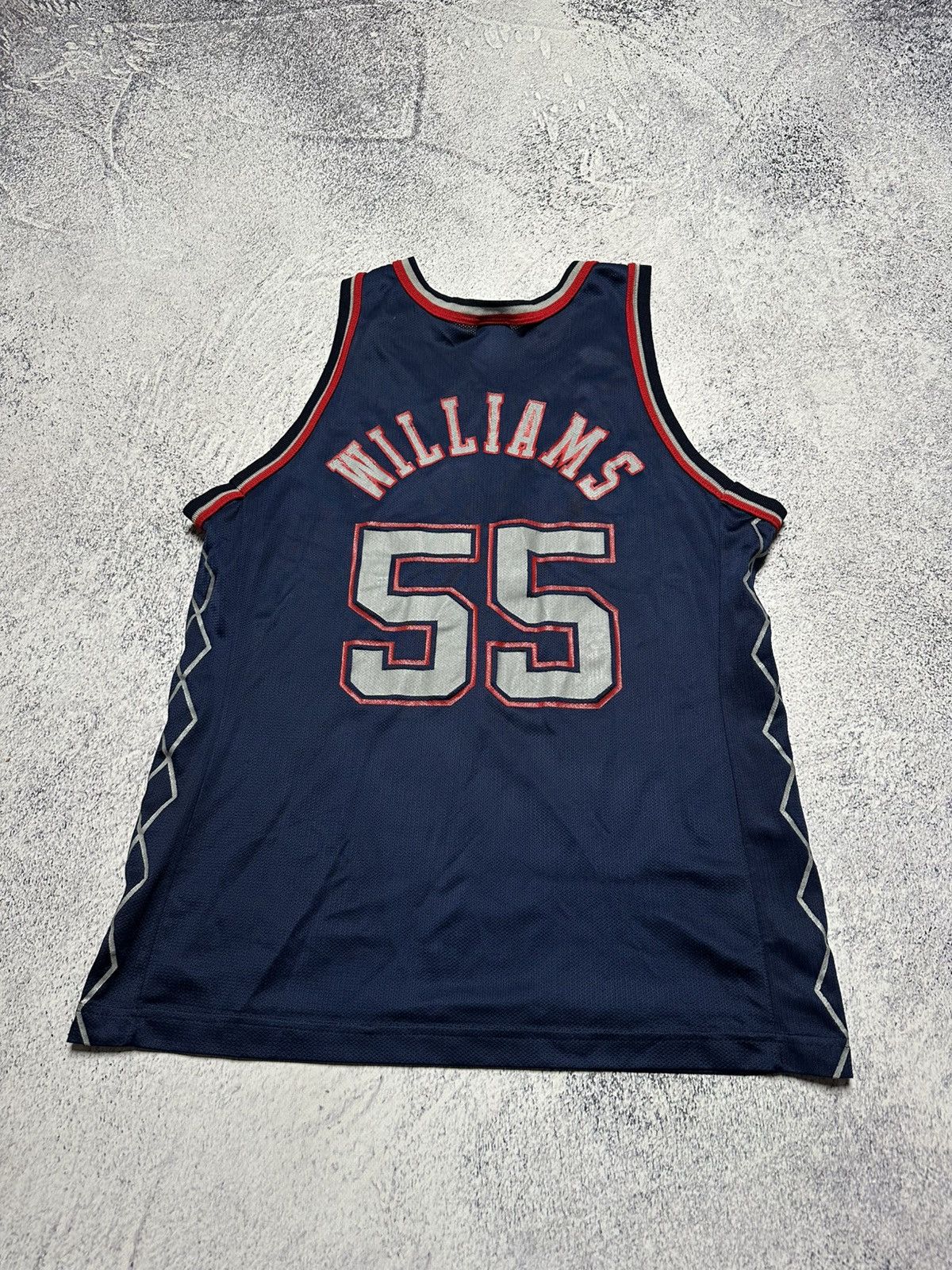 Champion × Off-White JAYSON WILLIAMS Champion New Jersey Nets AUTHENTIC Jersey 44 Size US L / EU 52-54 / 3 - 12 Thumbnail