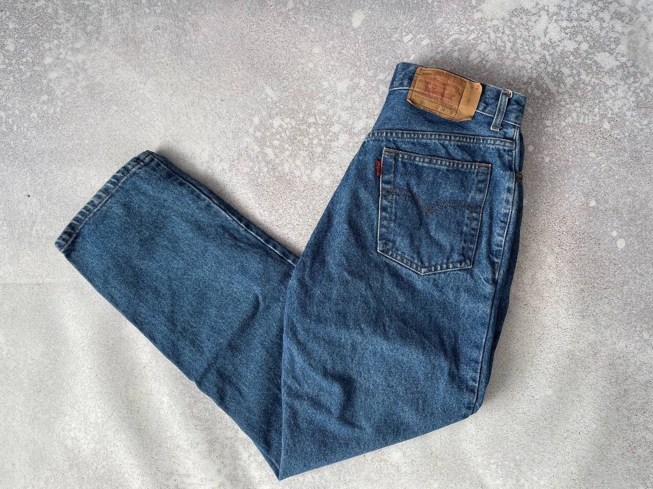 Levi's × Levi's Vintage Clothing Vintage 90s Levi’s 501 Blue Denim Baggy Pants Made In USA Size US 34 / EU 50 - 1 Thumbnail