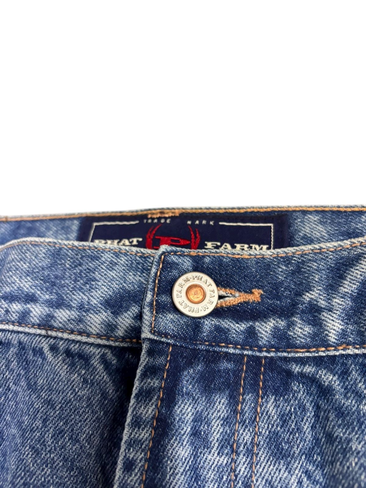 Phat Farm Phat Farm Men's 38x34 Carpenter Denim Jeans Y2K Vintage Bagy Size US 38 / EU 54 - 9 Thumbnail