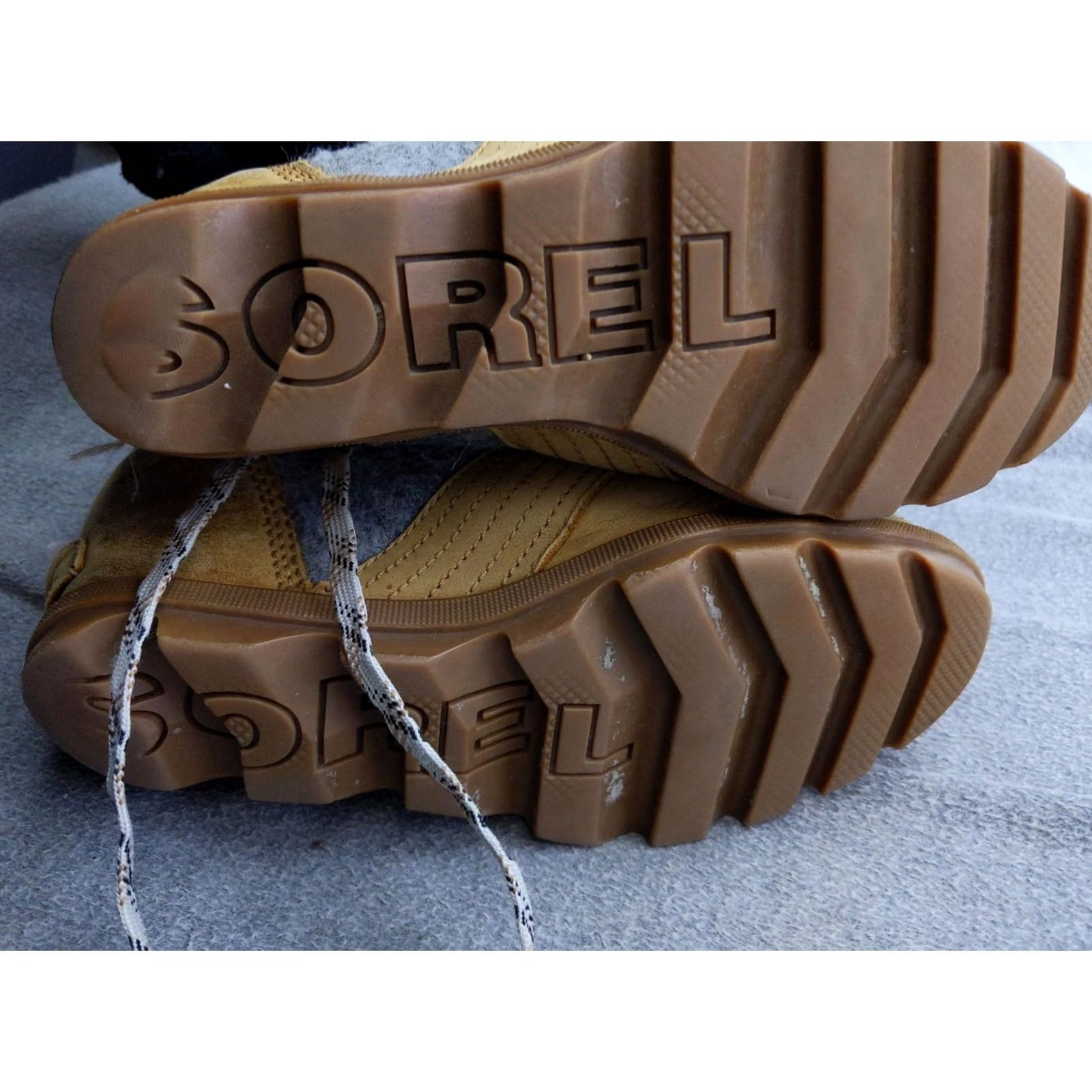 SOREL Sorel Boots Womens 7 Brown Leather Snow Ankle Wedge Lace Up NL3376-224 Size US 7 / IT 37 - 5 Thumbnail