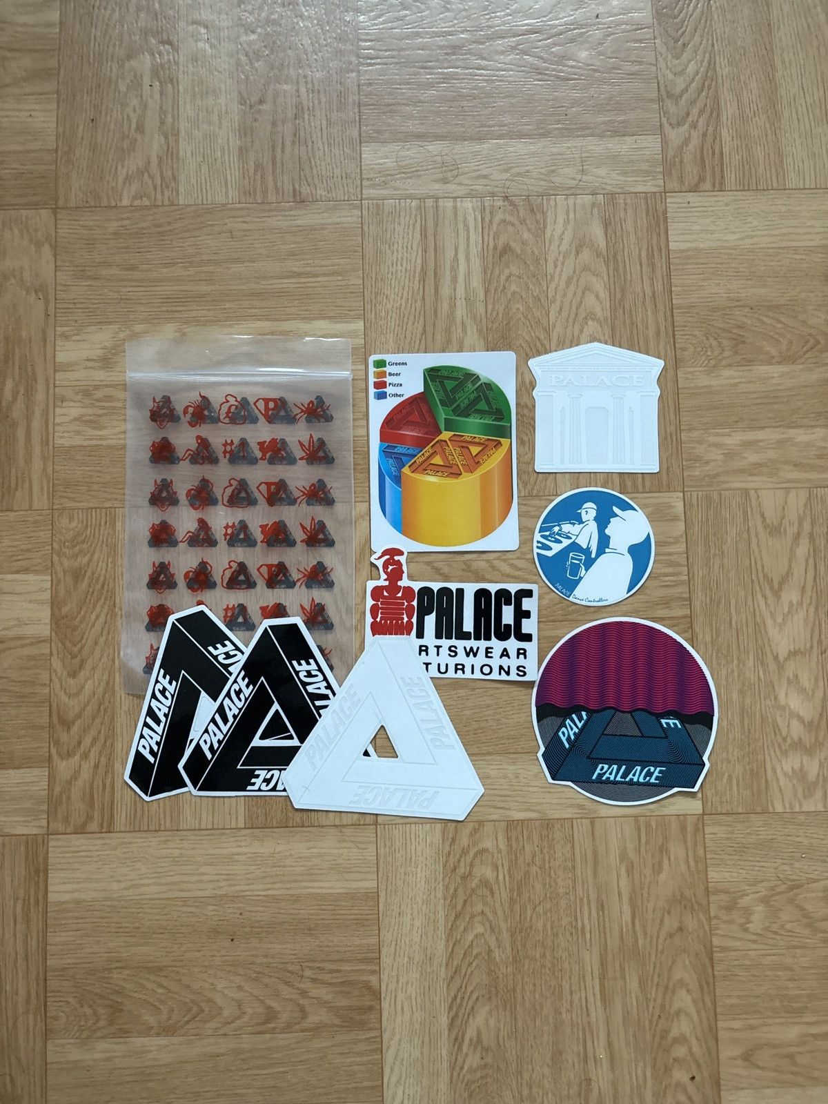 Palace Palace - Sticker Set - Winter 2016 (FW16) Size ONE SIZE - 1 Preview
