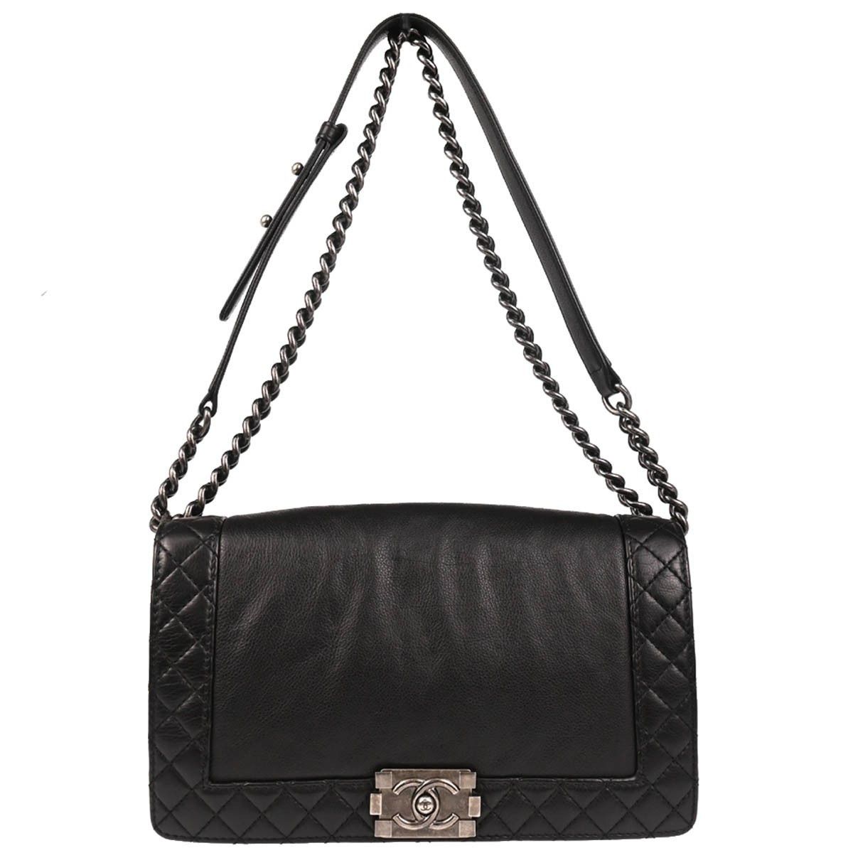 Chanel Chanel Reverso Boy Flap Bag Calfskin Size ONE SIZE - 1 Thumbnail