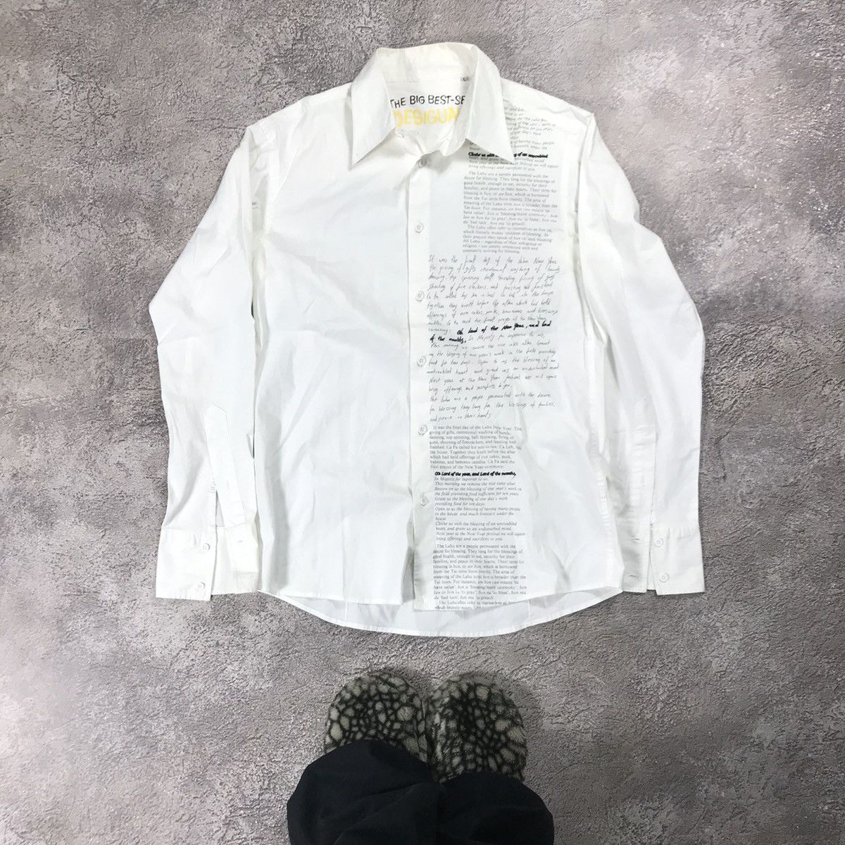 Vintage Vintage Y2K White Oversized Shirt Archive Streetwear Logo L Size US L / EU 52-54 / 3 - 1 Thumbnail