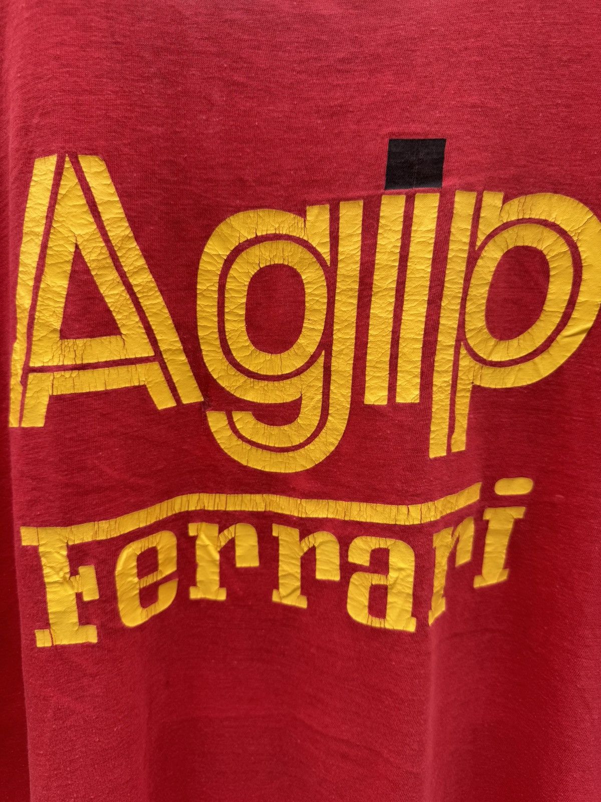 Ferrari × Vintage Vintage Agip Ferrari Shirt Size US L / EU 52-54 / 3 - 11 Thumbnail