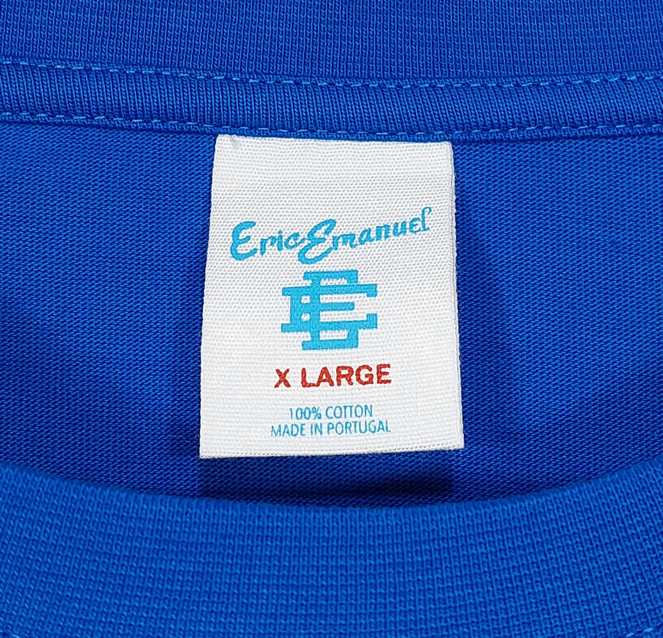 Eric Emanuel EE classic long sleeve tshirt - blue XL Size US XL / EU 56 / 4 - 3 Thumbnail