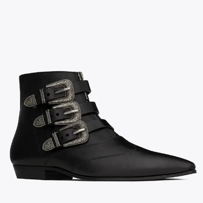 o1bcso1str0724 Stan Boots in Black
