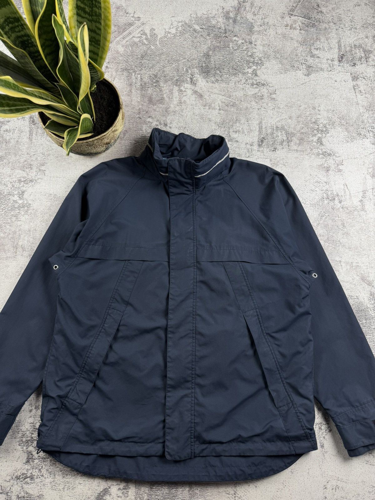 Hackett Vintage Hackett London Blue Windbreaker Bomber Light Jacket Size US M / EU 48-50 / 2 - 4 Thumbnail