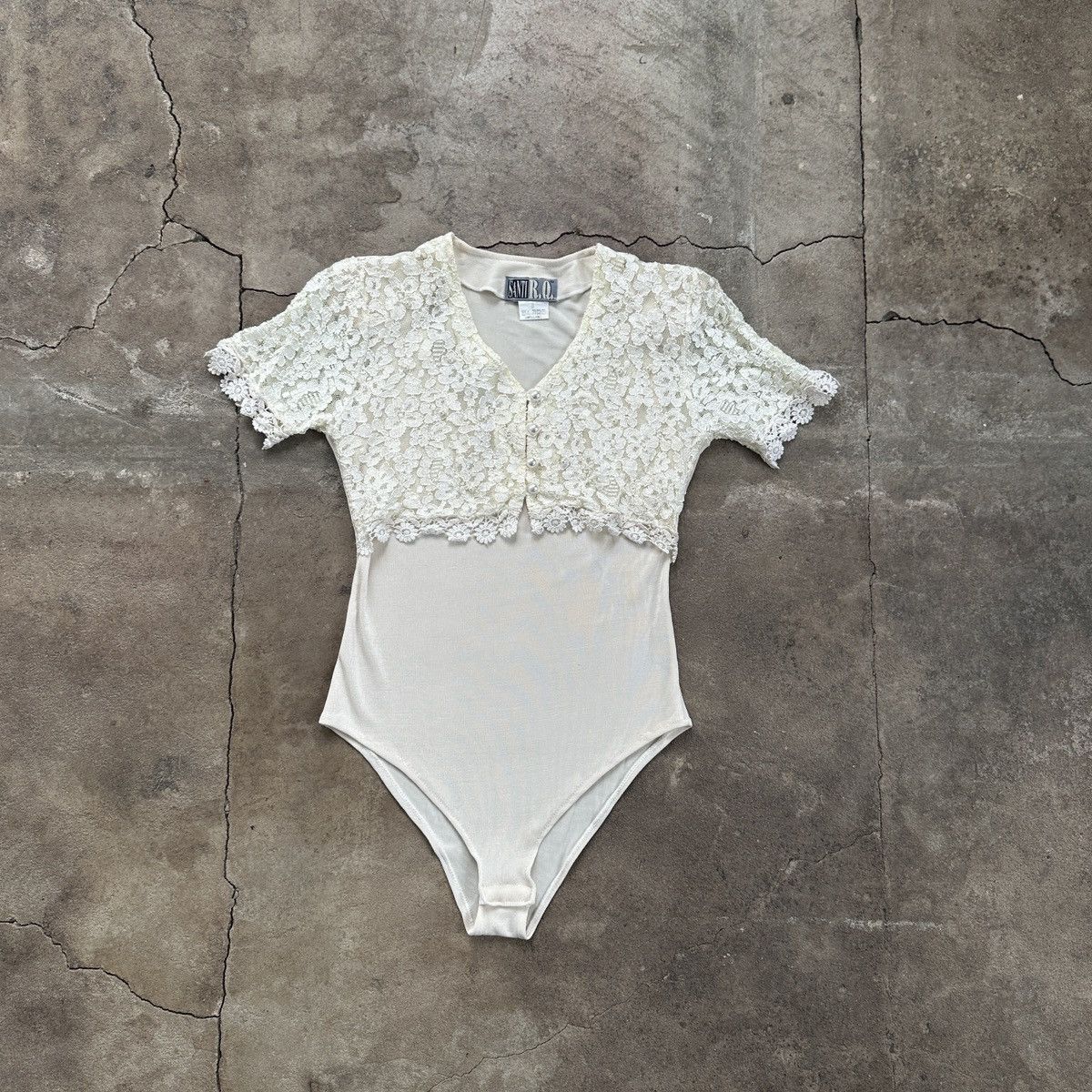Vintage Vintage 90's Santi R.Q. BodySuit Size M / US 6-8 / IT 42-44 - 1 Thumbnail