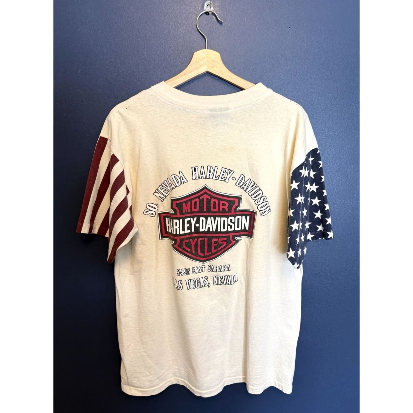 Harley Davidson VINTAGE Harley Davidson Motorcycles Shirt Large White 90s Mens Size US L / EU 52-54 / 3 - 5 Thumbnail