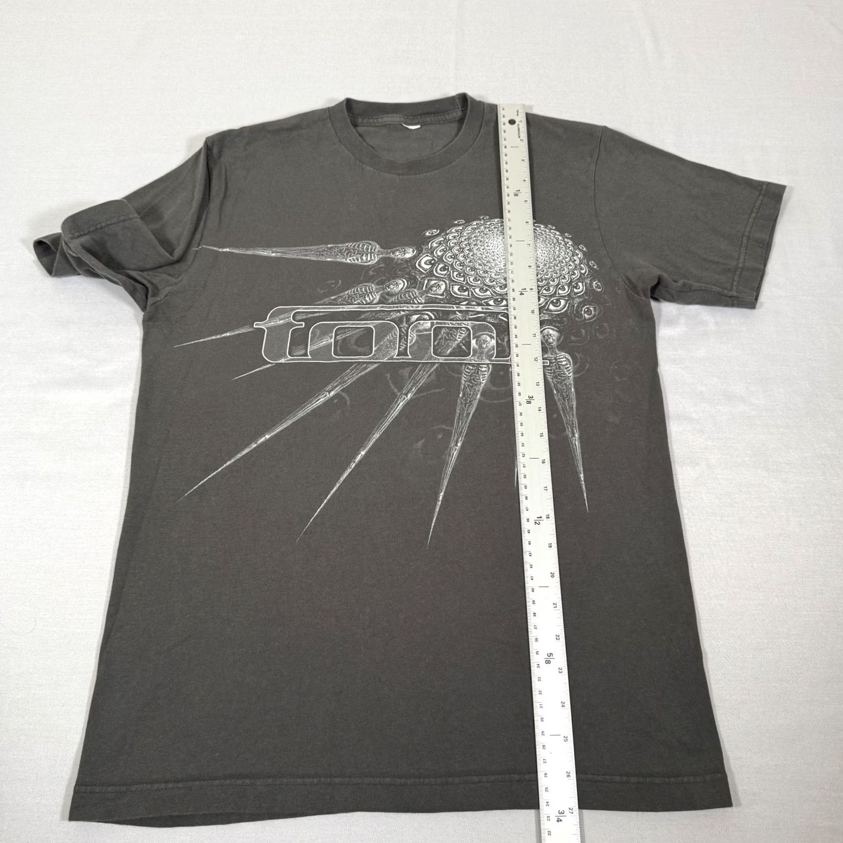 Vintage Tool Shirt Mens M Gray Spectre Spikes Band Music Tour Concert 2017 Rock Tee Size US M / EU 48-50 / 2 - 7 Thumbnail
