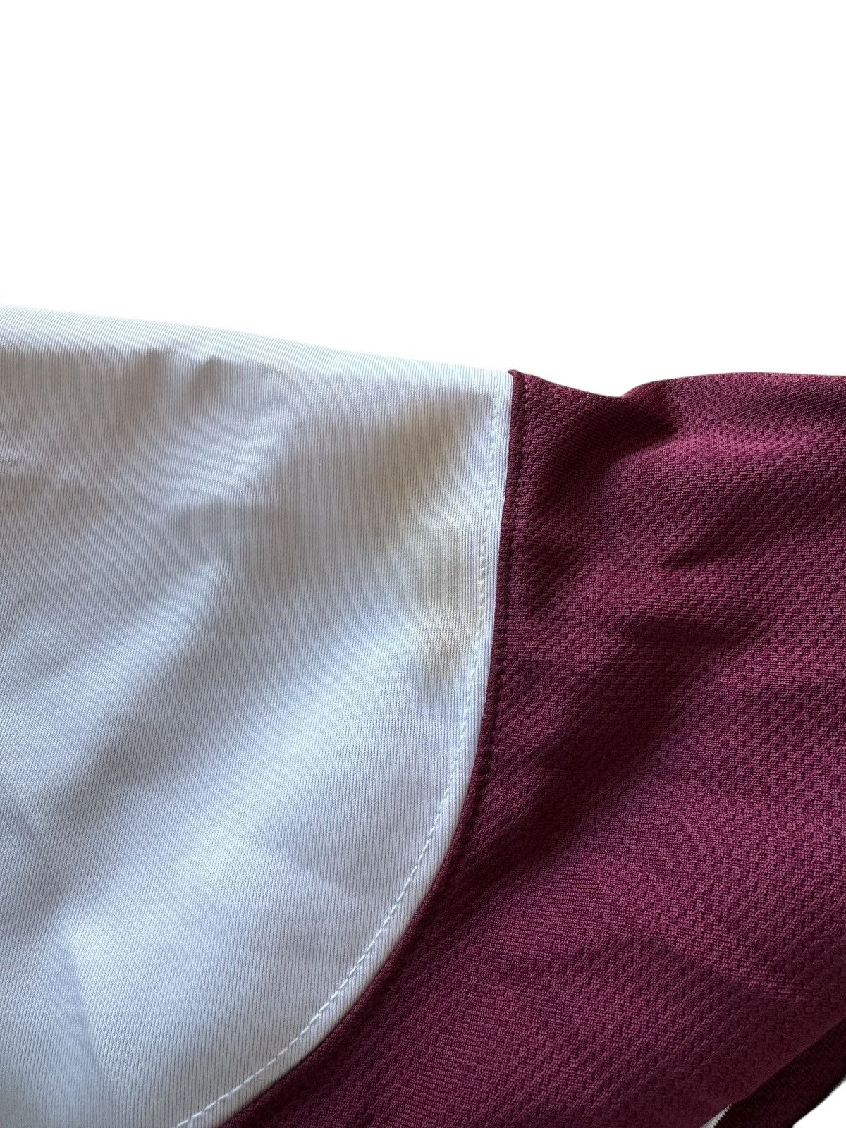 Other × Vintage Vintage Oversized Tron Blank Burgundy Baggy Hockey Jersey Size US L / EU 52-54 / 3 - 11 Thumbnail