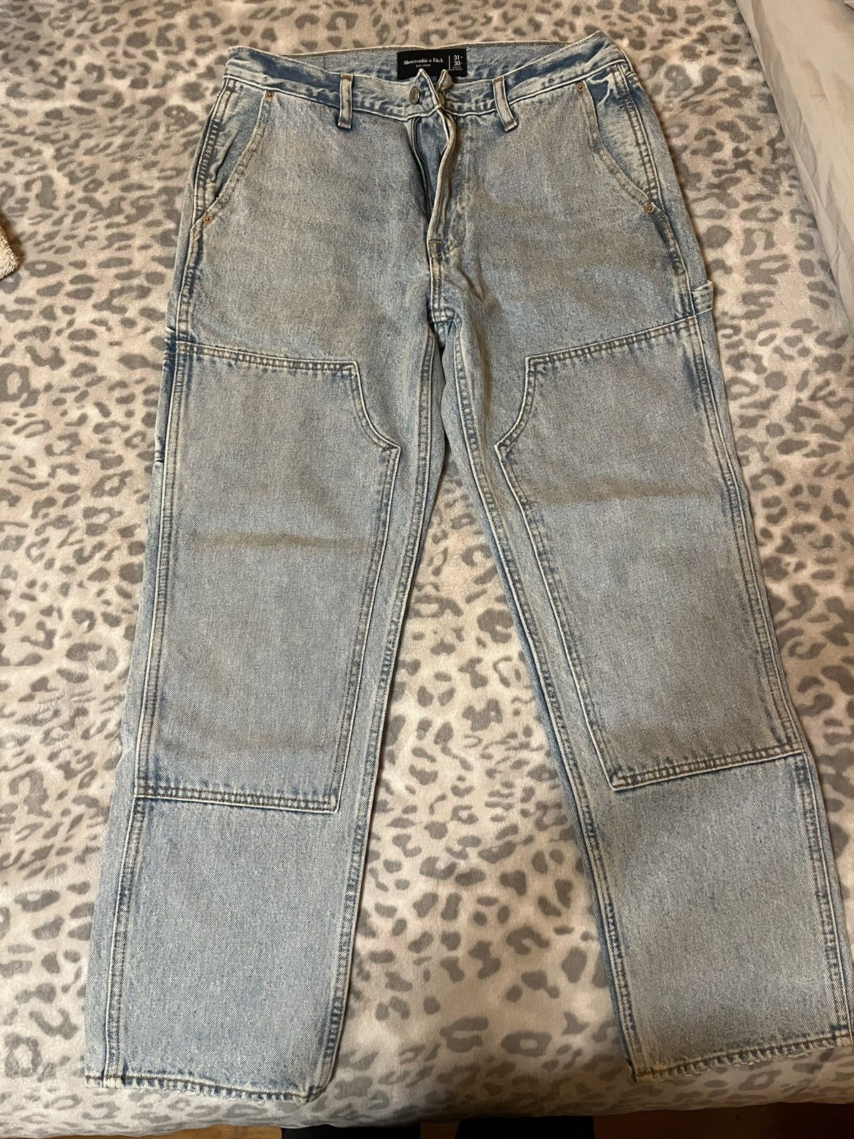 Abercrombie & Fitch Carpenter 90s Loose Jean Size US 31 - 1 Thumbnail