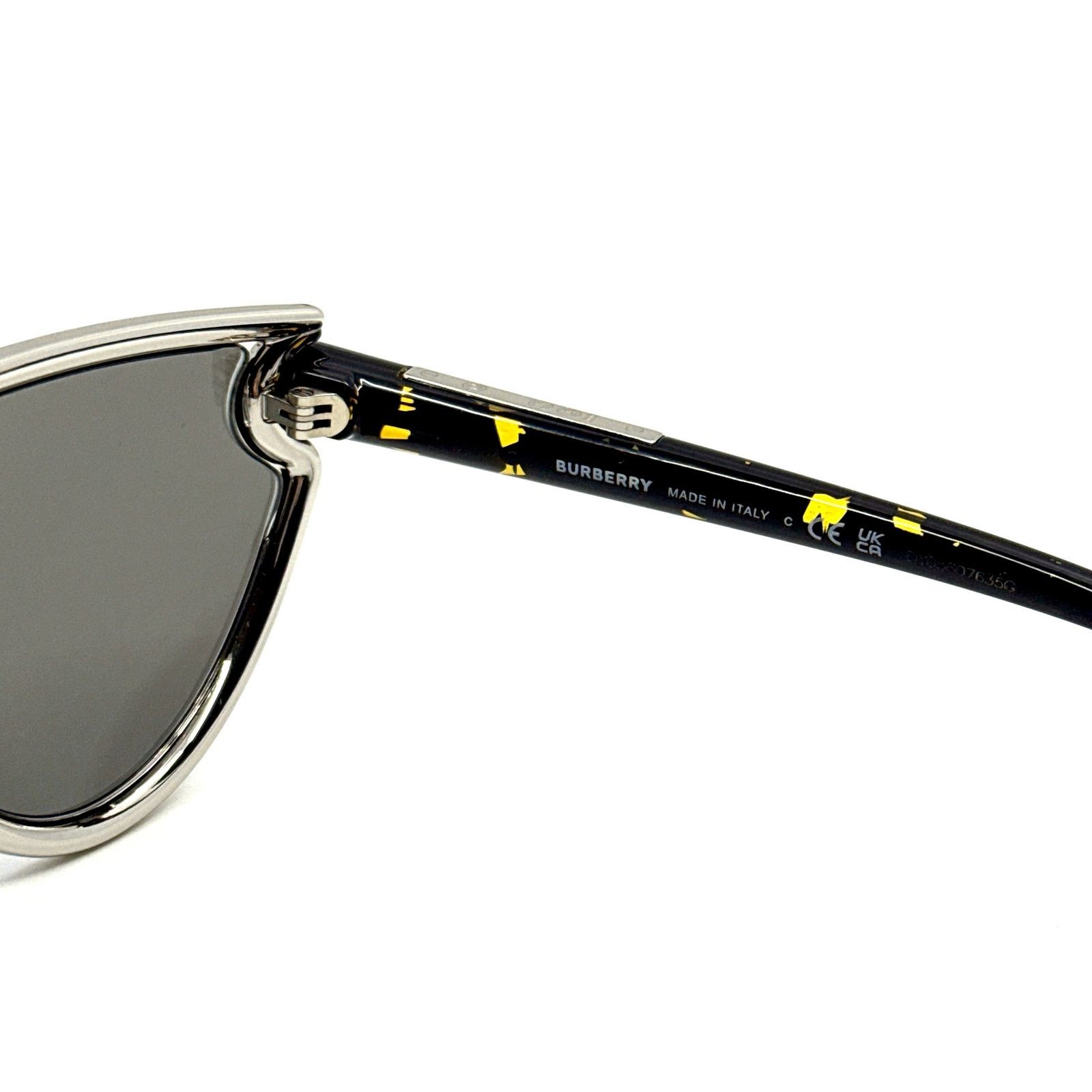 Burberry New, BURBERRY Sunglasses B3152 1005/6G Authentic Size ONE SIZE - 9 Thumbnail