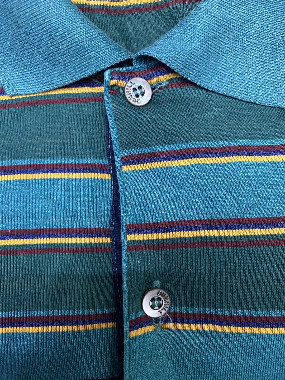 Alfred Dunhill Dunhill polo 👕 shirt Size US L / EU 52-54 / 3 - 3 Thumbnail
