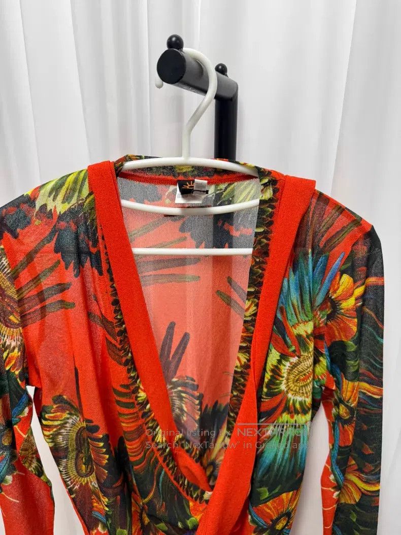Jean Paul Gaultier Jean Paul Gaultier Net Lace-up Cardigan Size US S / EU 44-46 / 1 - 4 Thumbnail