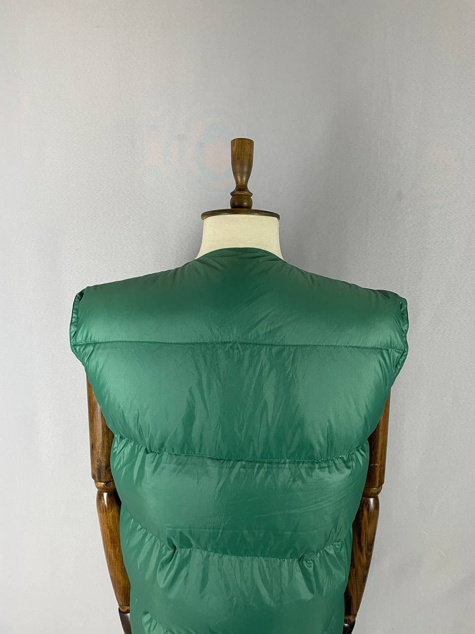 Moncler Moncler Down Vest Jacket Vintage Green 1990s Size US M / EU 48-50 / 2 - 9 Thumbnail