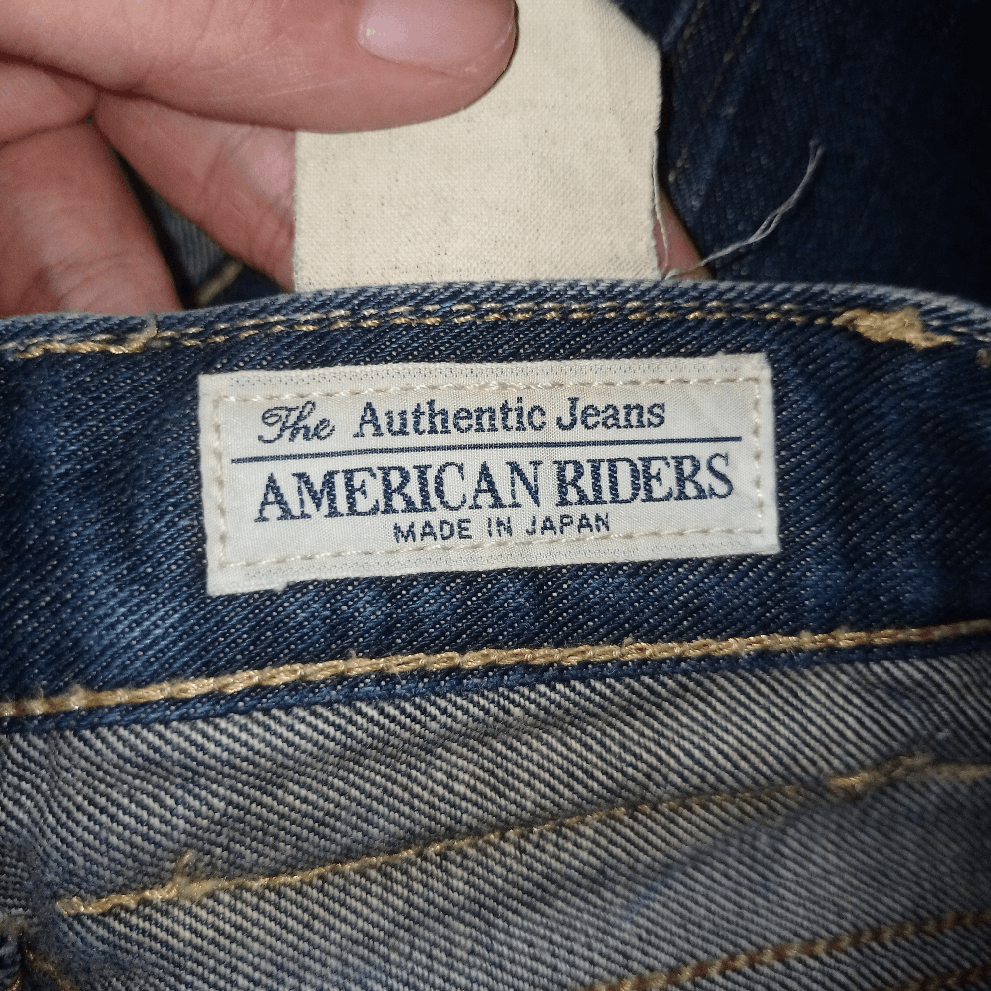 Lee Vintage 90s LEE RIDERS Workwear Denim Loose Jeans 31x25 Size US 31 - 10 Thumbnail