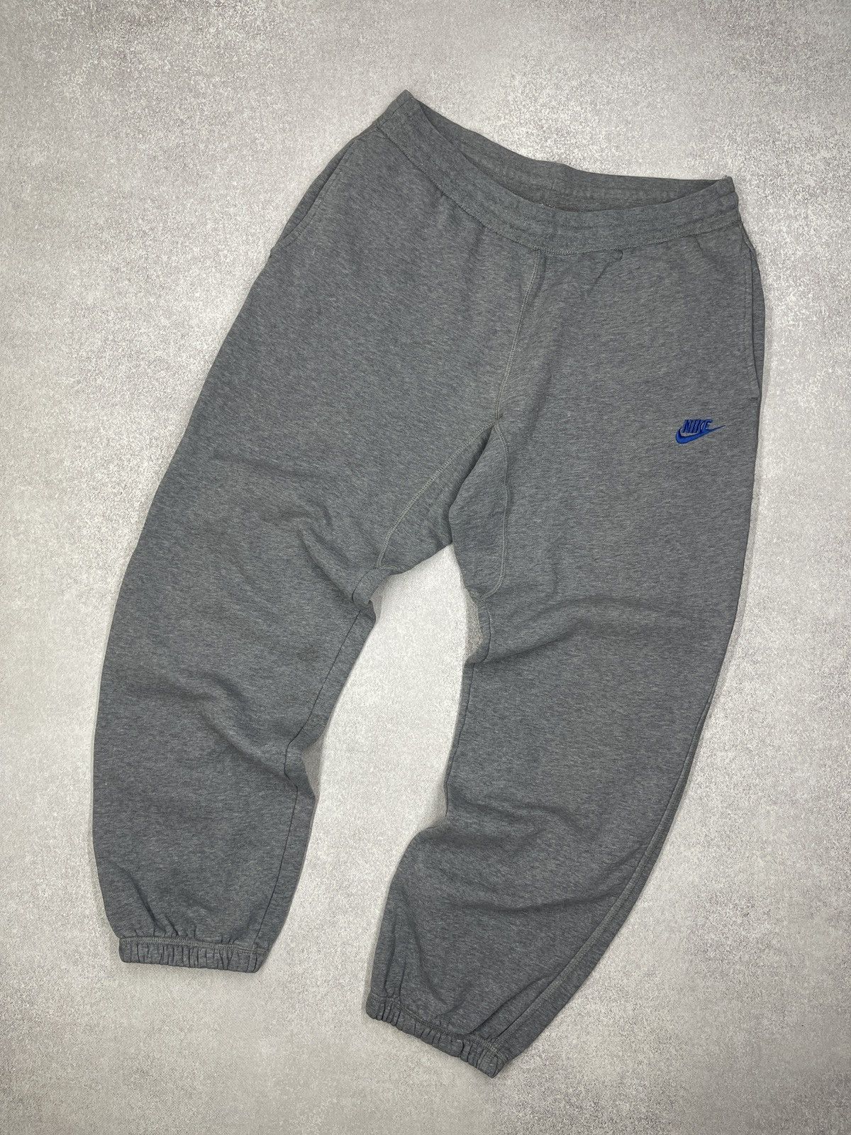Vintage Nike Basic Grey Sweatpants Drill Y2K TECG ACG
