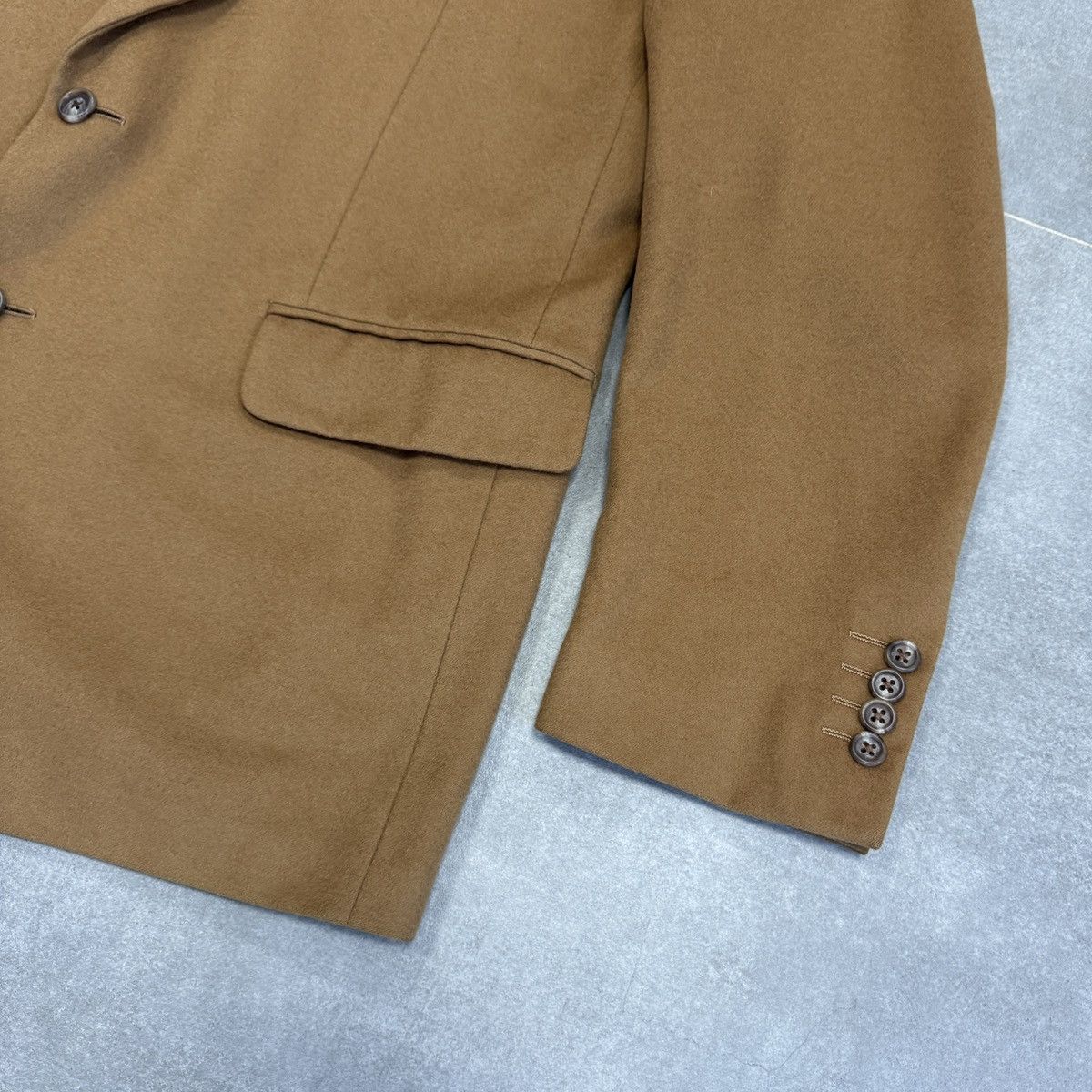Corneliani Corneliani Linea Sartoria Wool Cashmere Blazer Men Size 52R Size 52R - 7 Thumbnail