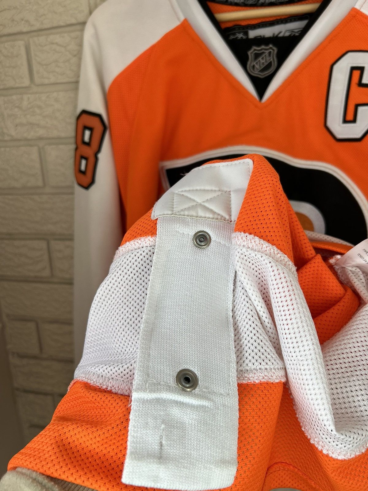 NHL Vintage Reebok Philadelphia Flyers Mike Richards Jersey Size US XL / EU 56 / 4 - 9 Thumbnail