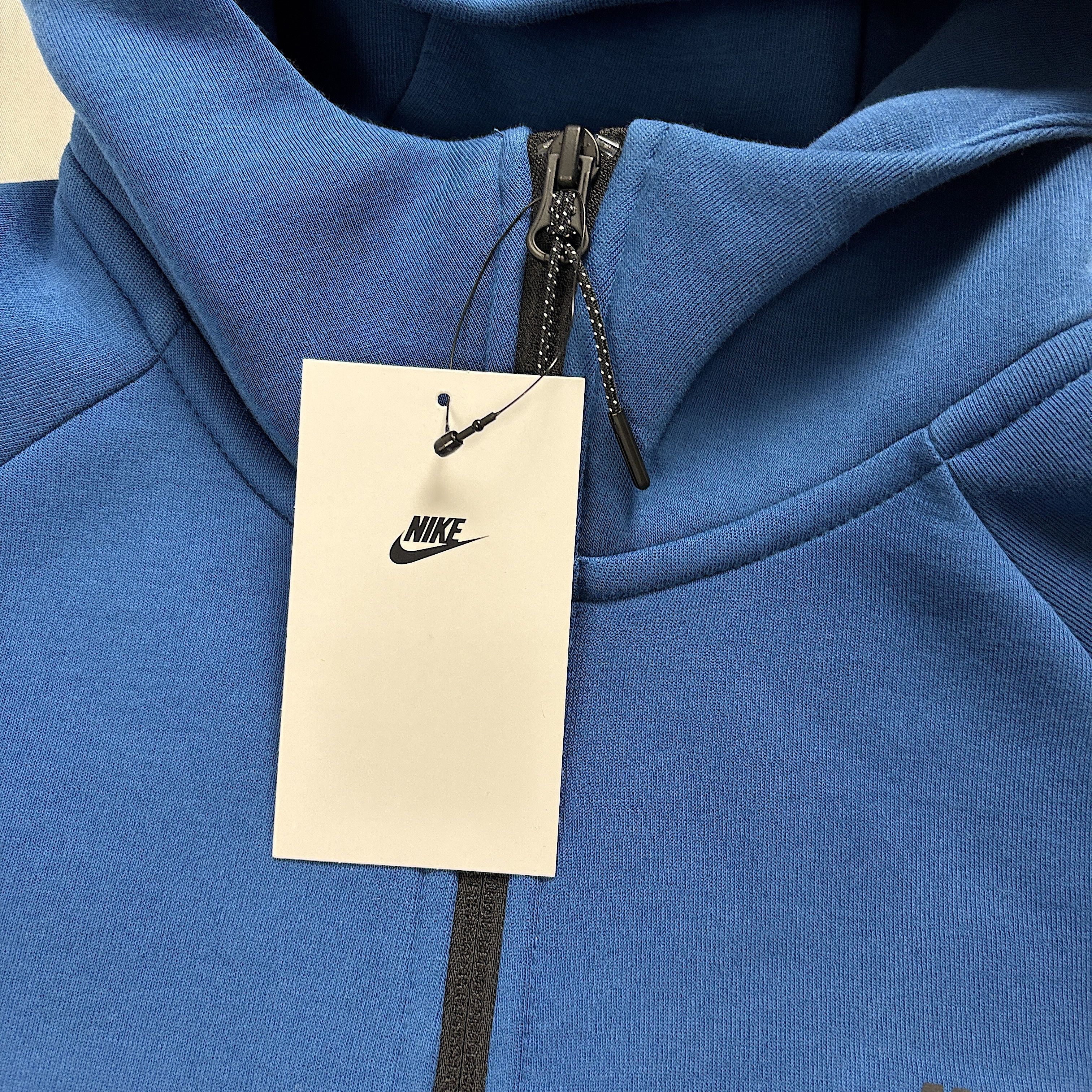 Nike Nike Mens Tech Fleece Zip Up NWT Hoodie Blue Sz S Size US S / EU 44-46 / 1 - 4 Thumbnail