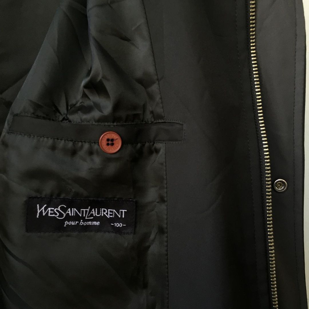 Yves Saint Laurent 💥Big Logo💥Vintage Yves Saint Laurent x Ysl Jacket Size US L / EU 52-54 / 3 - 7 Thumbnail