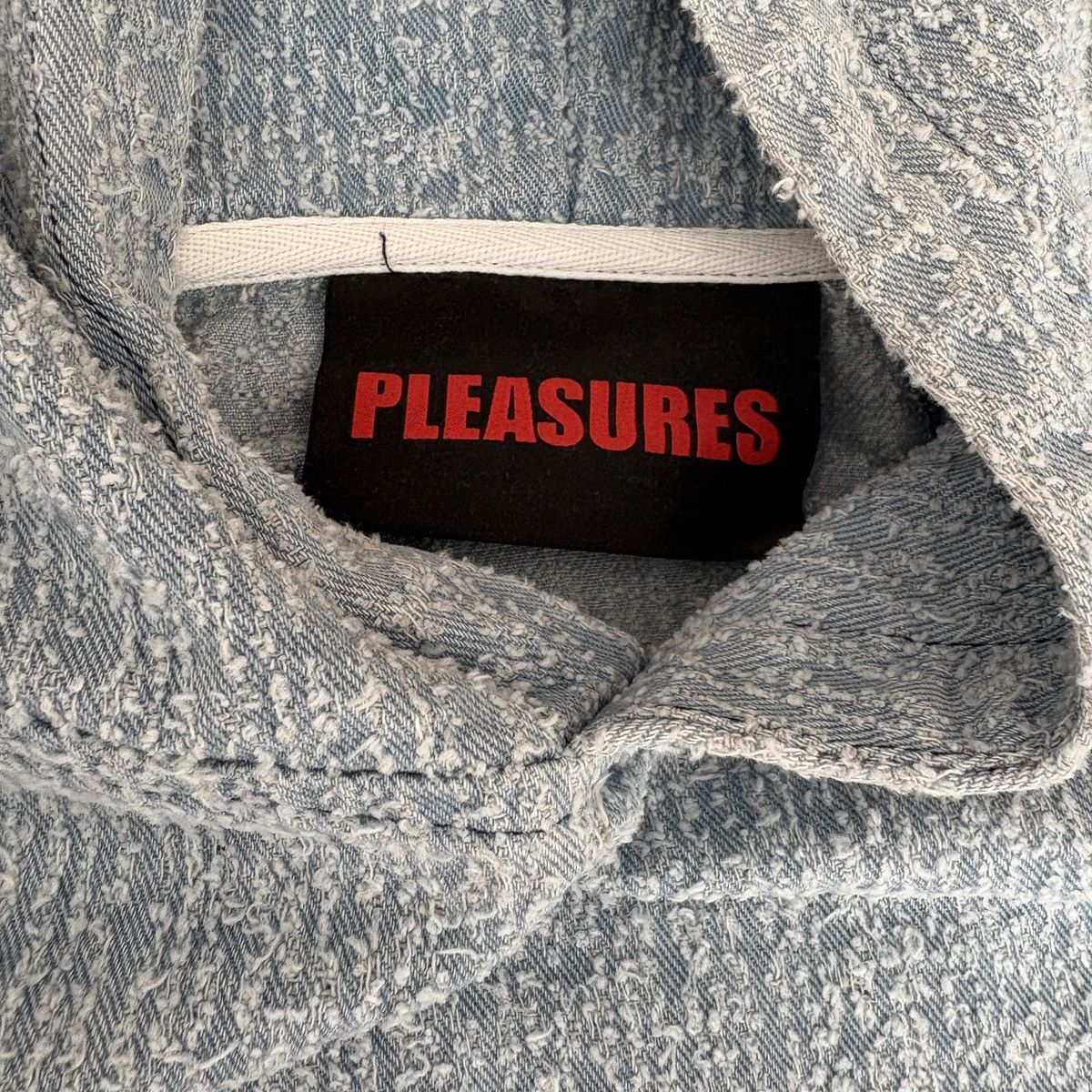 Pleasures Pleasures Expand Poncho Hoodie 'Blue' Size US M / EU 48-50 / 2 - 7 Thumbnail