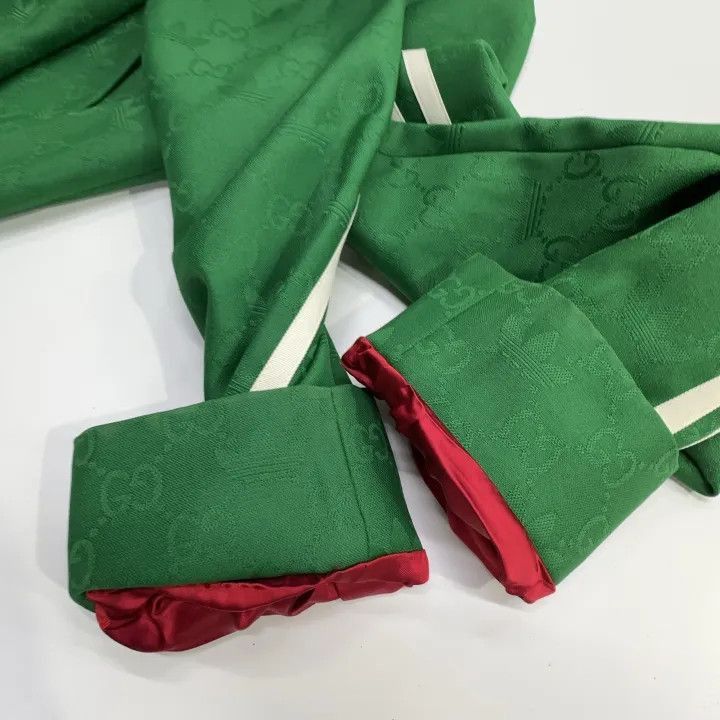 Gucci GUCCI x Adidas Green Striped Jacket for Women-2507 Size XXS / US 00 / IT 34 - 5 Thumbnail