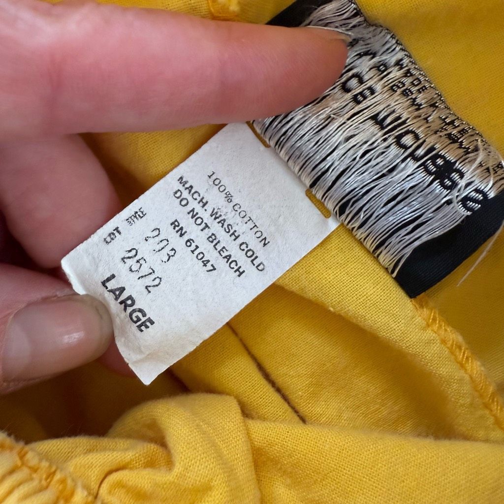 Vintage Vintage 80s Maurice Michaels Yellow Romper Ruffle M L Size 32" / US 10 / IT 46 - 9 Thumbnail