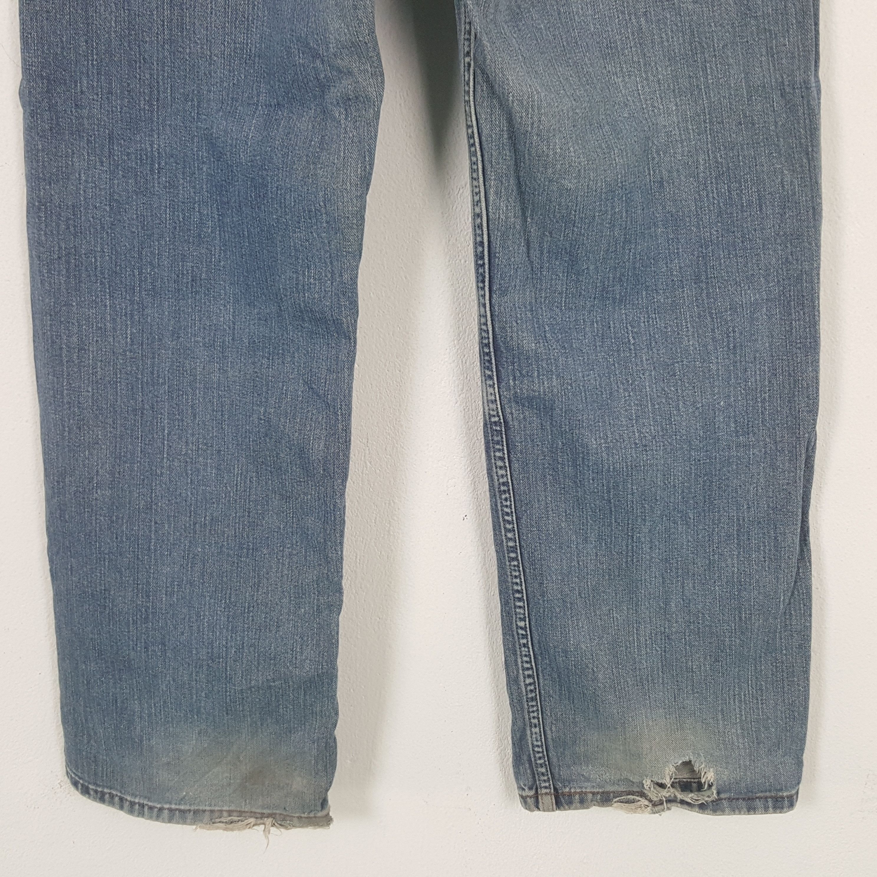 Levi's × Vintage Vintage Levi's American Distressed Denim Jeans C280N18 Size US 33 - 6 Thumbnail