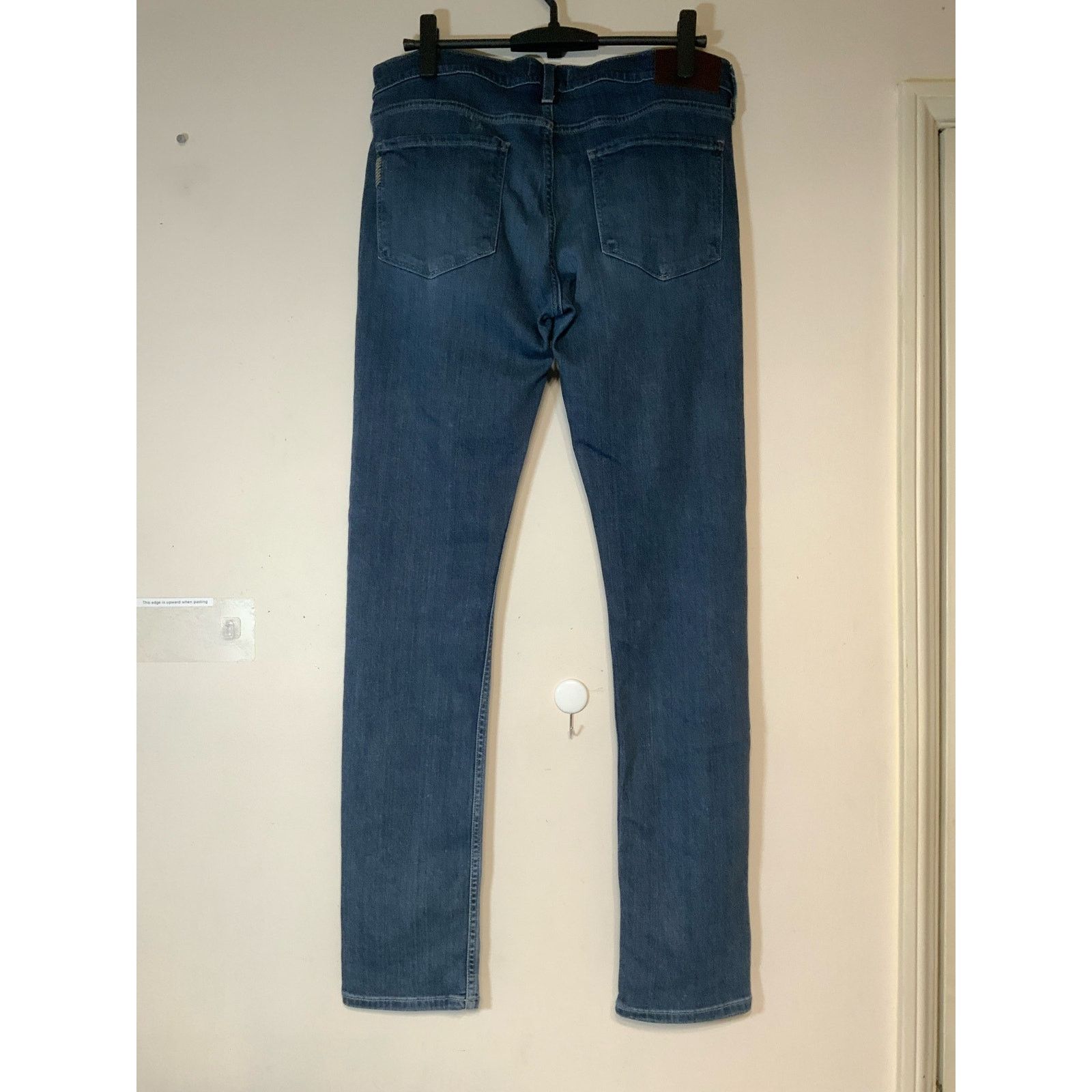 Paige Paige Normandie Birch Mens Straight Fit Jeans Size L USED Size US 30 / EU 46 - 2 Thumbnail