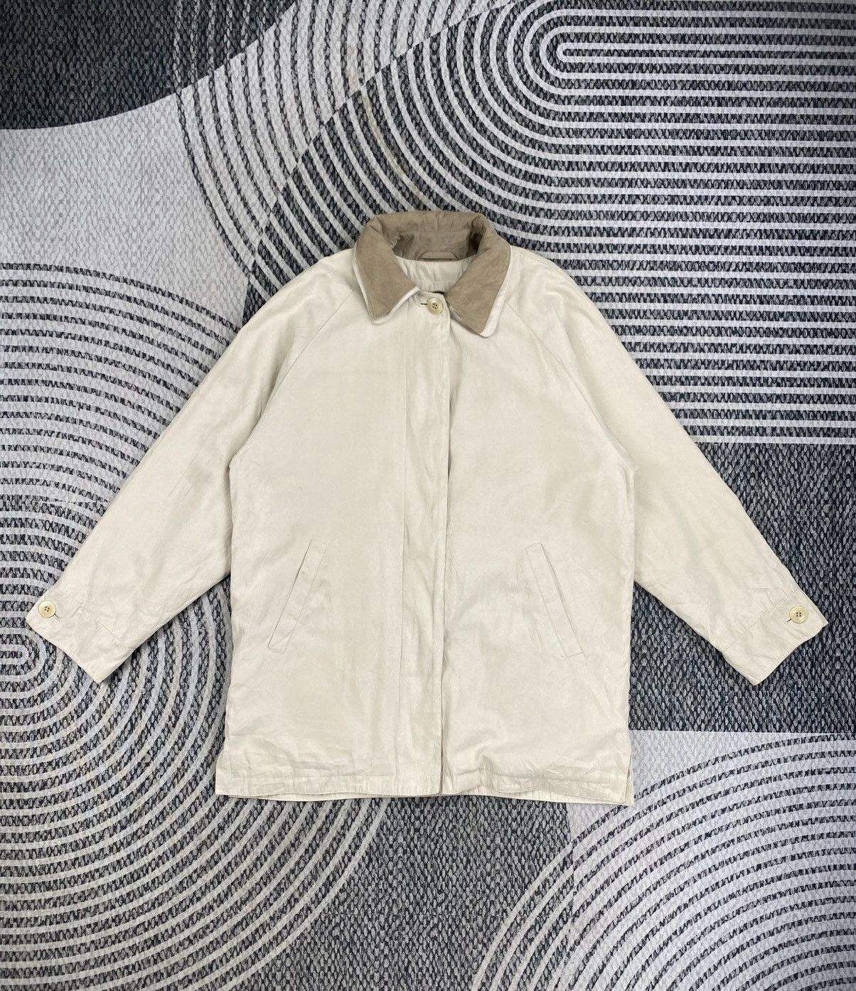 London Fog London Fog Overcoat In Beige Jacket Size M / US 6-8 / IT 42-44 - 1 Thumbnail