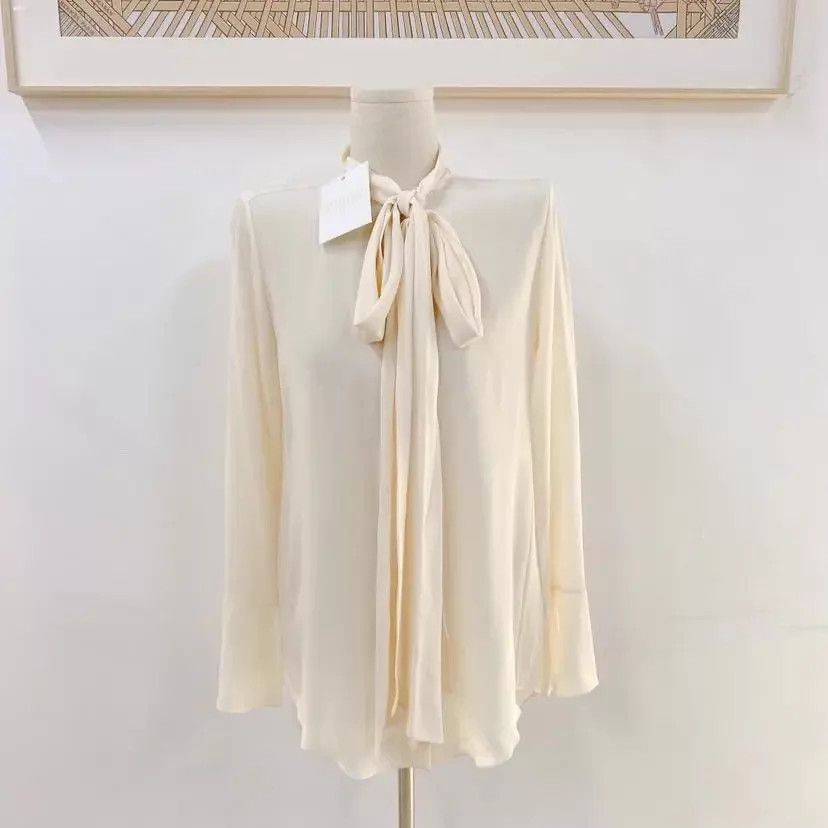 Chloe Chloe White Top 36 Pre-Owned Size XS / US 0-2 / IT 36-38 - 1 Thumbnail