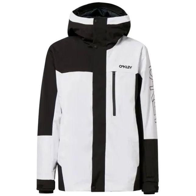 Oakley Oakley Mens Ski Jacket XL Black Geometric Logo Windbreaker Skiing Vintage? Size US XL / EU 56 / 4 - 2 Thumbnail